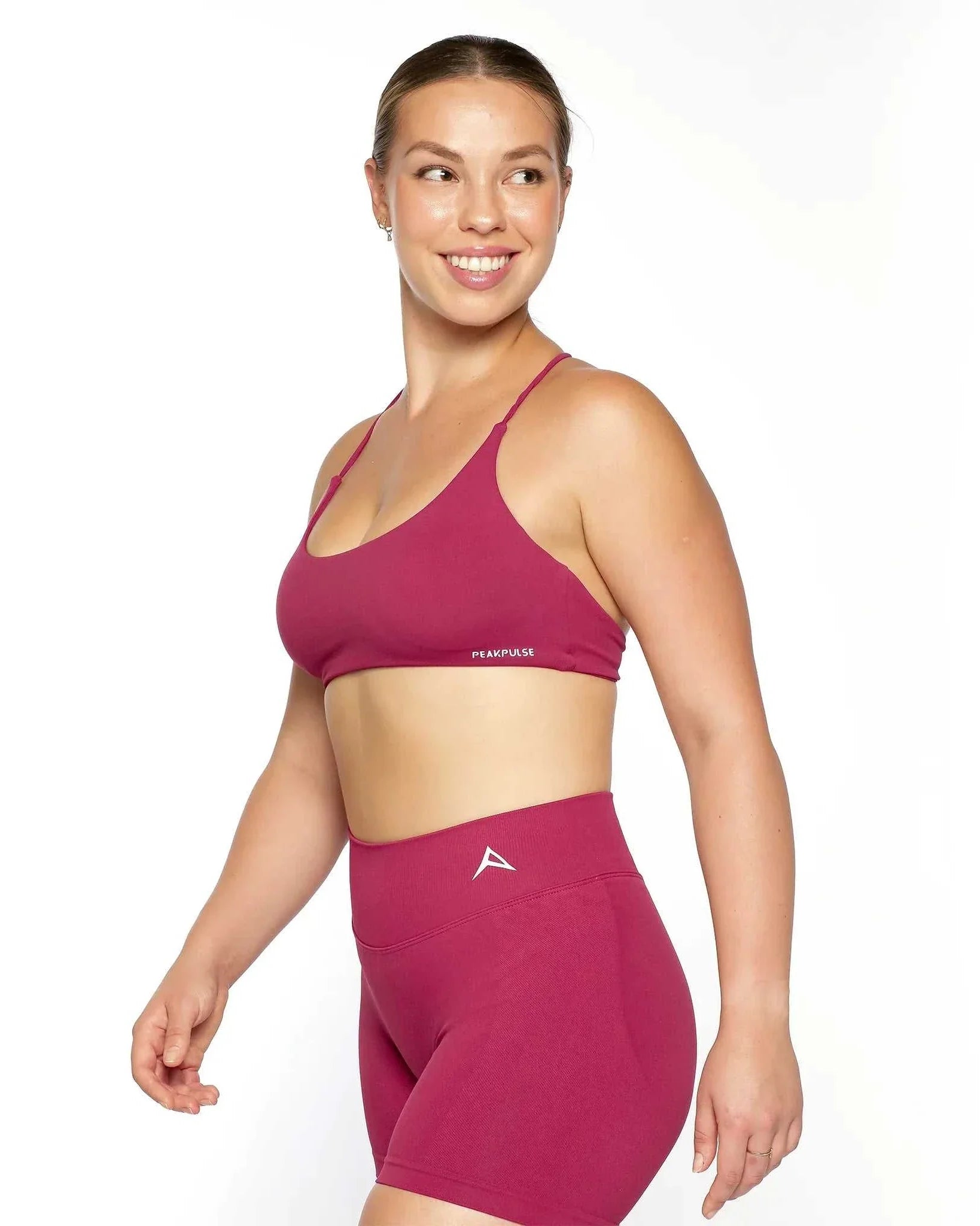 Twist Back Sports Bra
