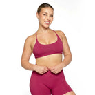 Twist Back Sports Bra