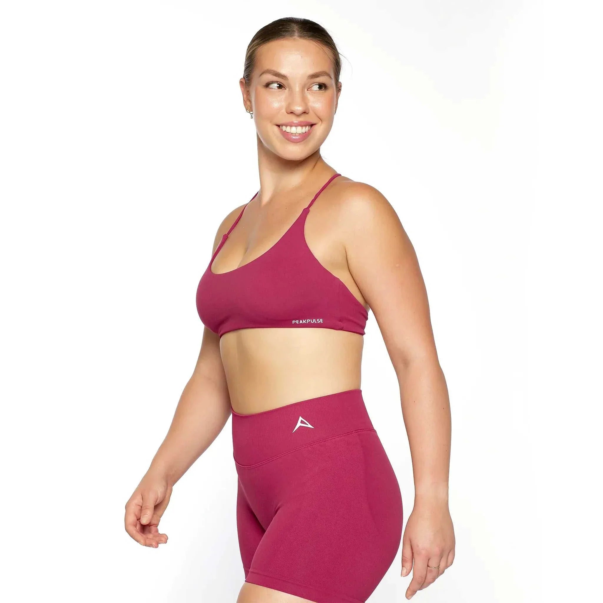 Twist Back Sports Bra