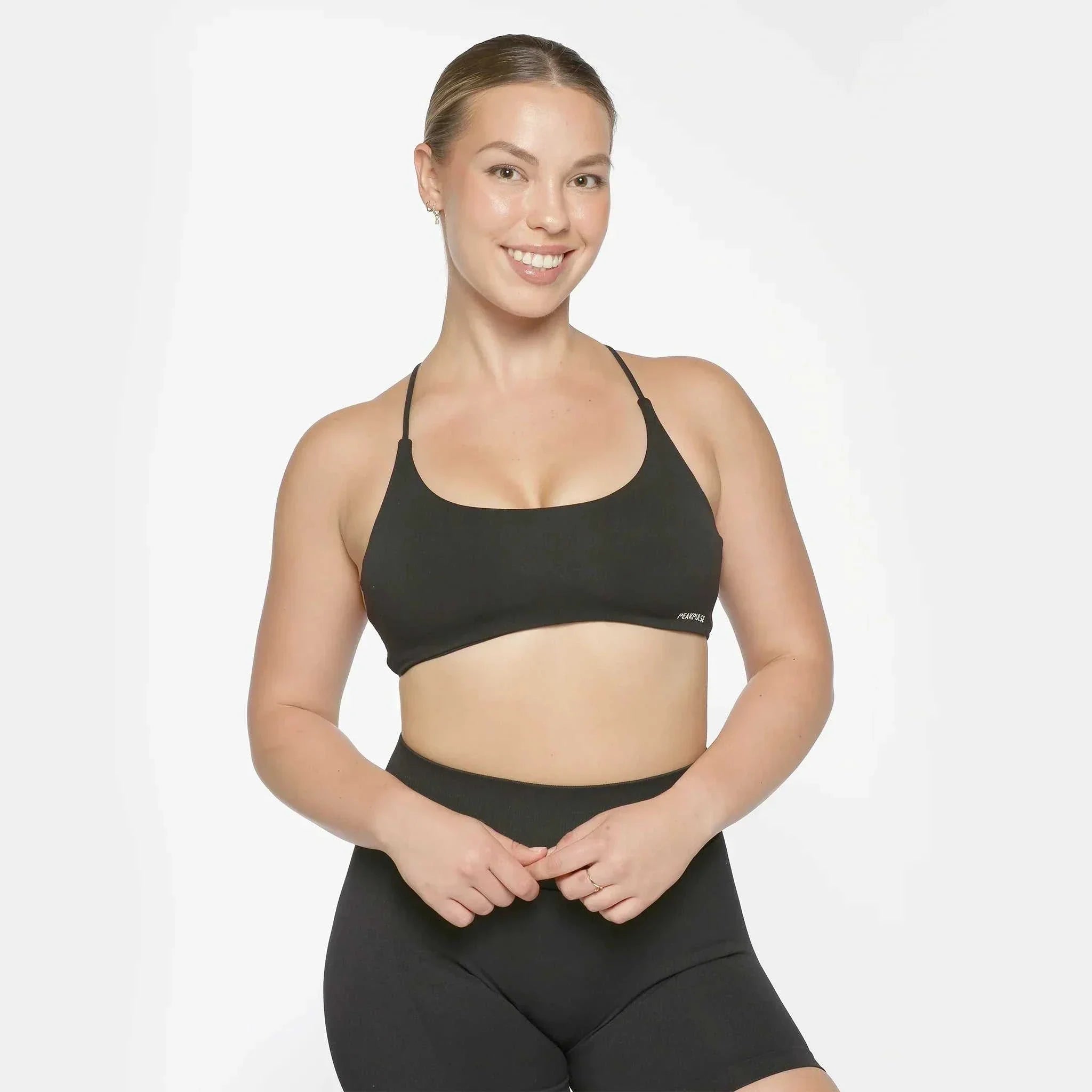 Twist Back Sports Bra