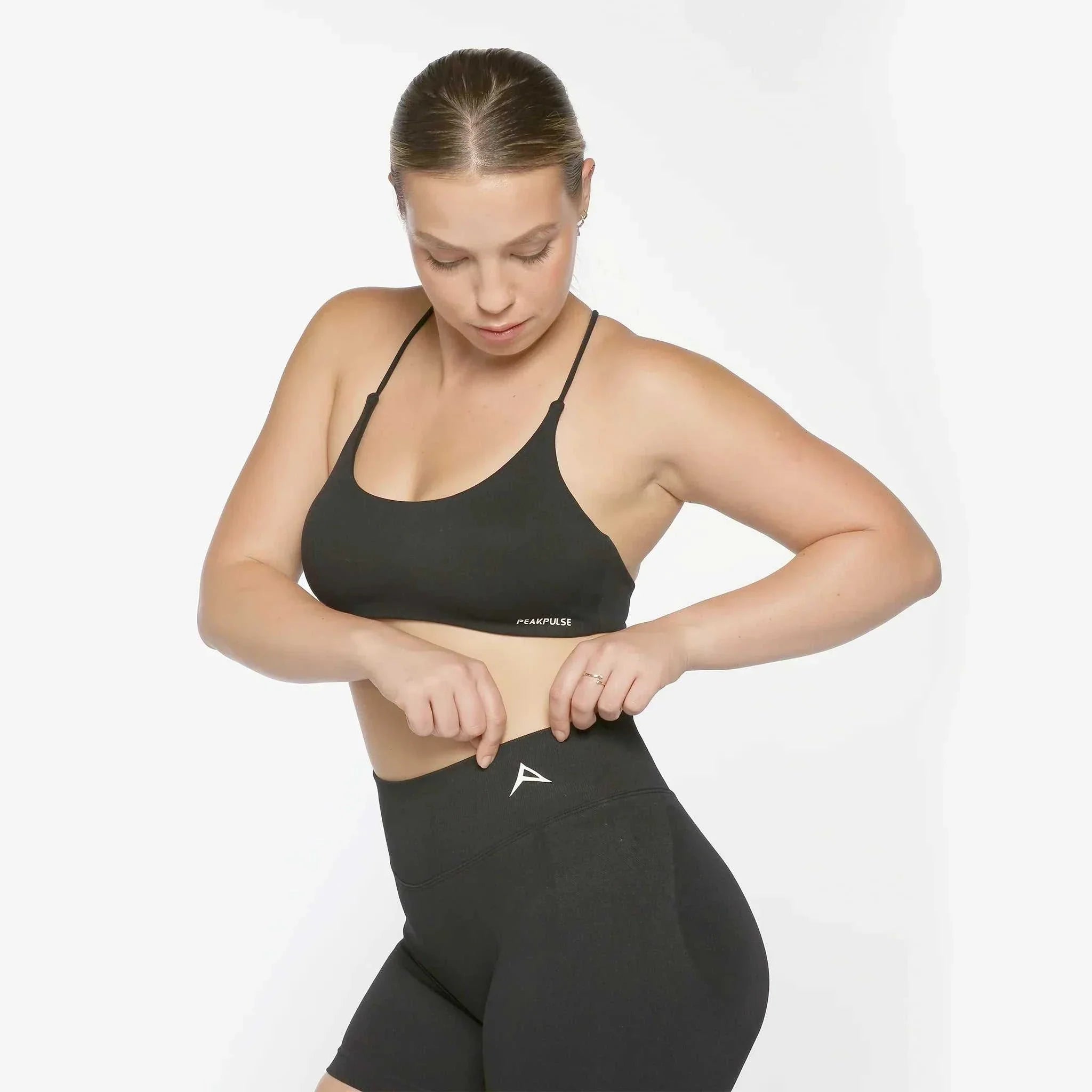 Twist Back Sports Bra